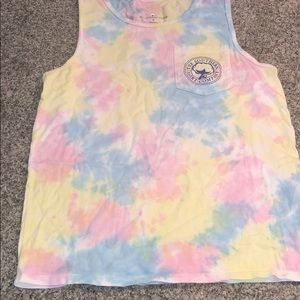 Southern Shirt Tie-Dye Tank